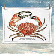 Linen Tea Towel | King Crab Linen Tea Towel