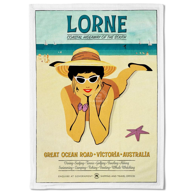 Linen Tea Towel | Lorne Linen Tea Towel