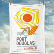 Linen Tea Towel | Port Douglas Linen Tea Towel