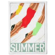 Linen Tea Towel | Summer Linen Tea Towel