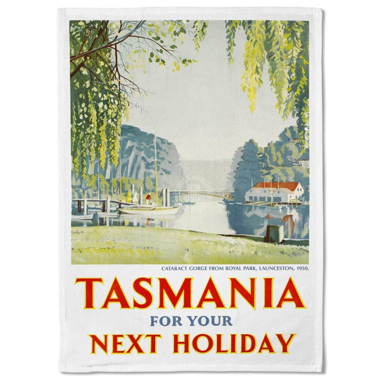 Linen Tea Towel | Tasmania Linen Tea Towel
