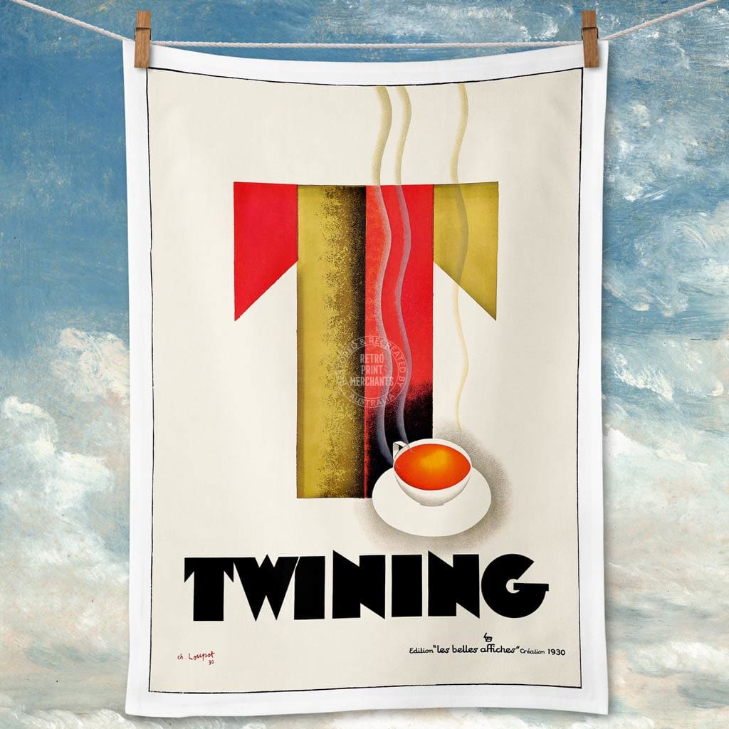 Linen Tea Towel | Twining Linen Tea Towel