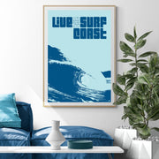 Live The Surf Coast | Australia Print Art