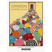London Summer Sales | Uk A3 297 X 420Mm 11.7 16.5 Inches / Unframed Print Art