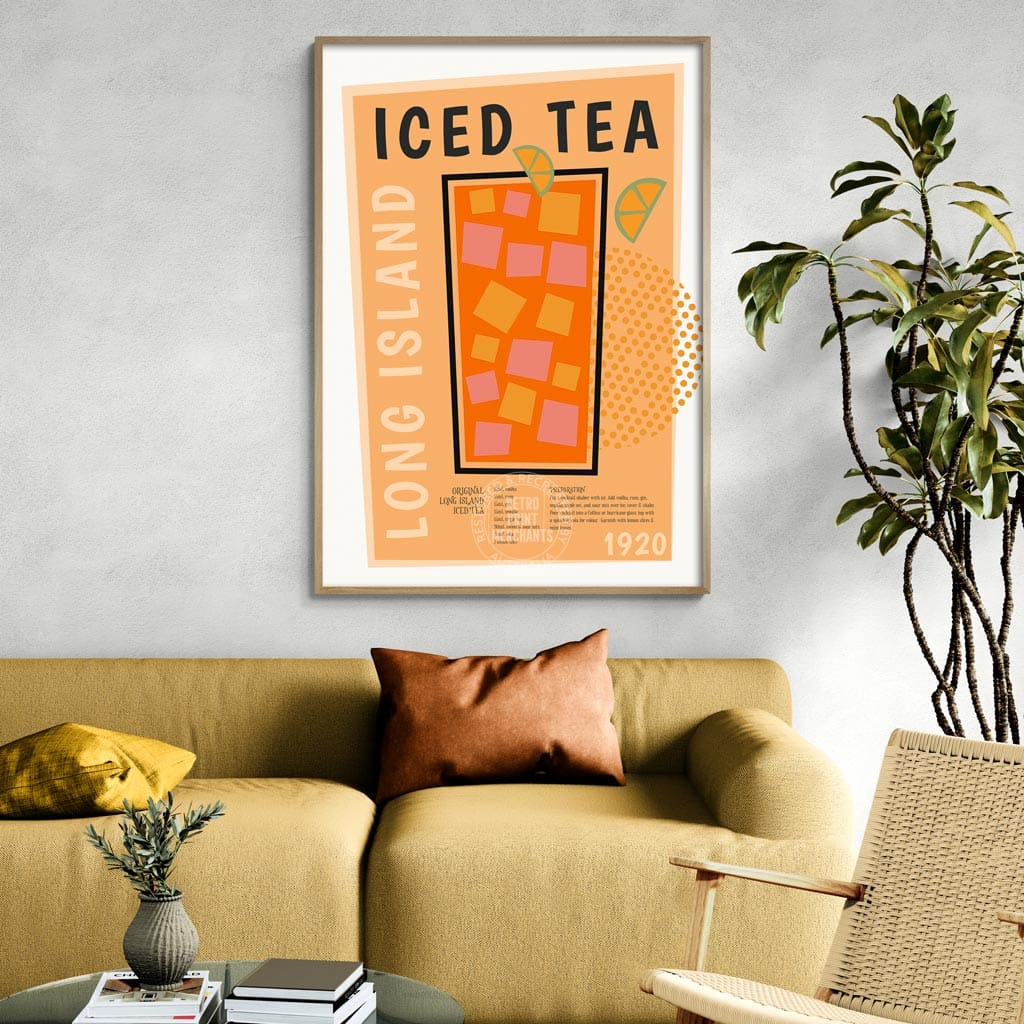 Long Island Iced Tea Cocktail | Worldwide Print Art