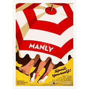 Manly | Australia A3 297 X 420Mm 11.7 16.5 Inches / Unframed Print Art