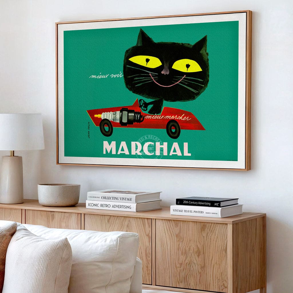 MARCHAL CAT | FRANCE Print Art