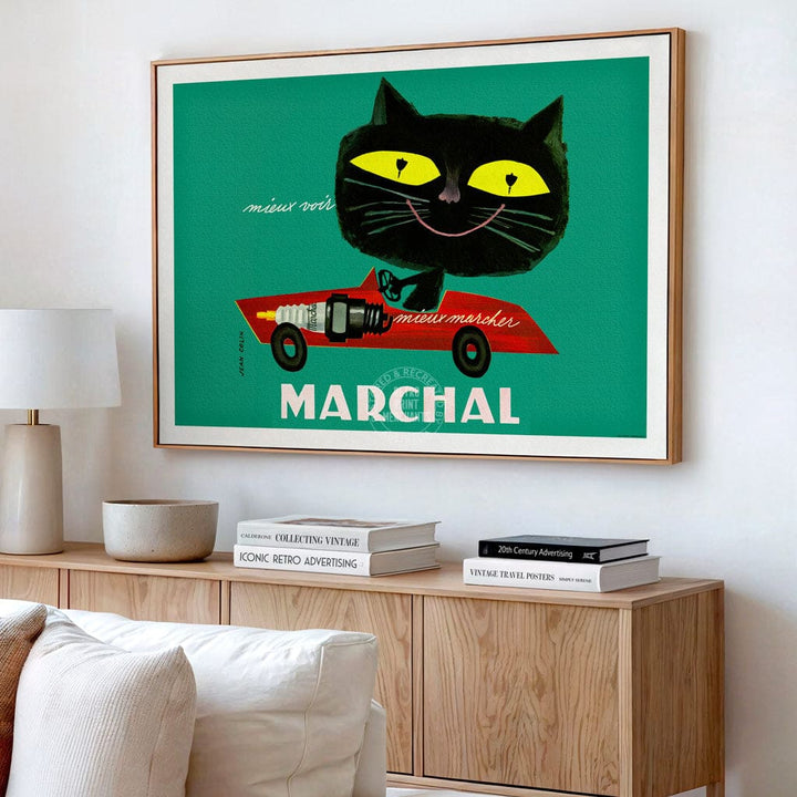 MARCHAL CAT | FRANCE Print Art