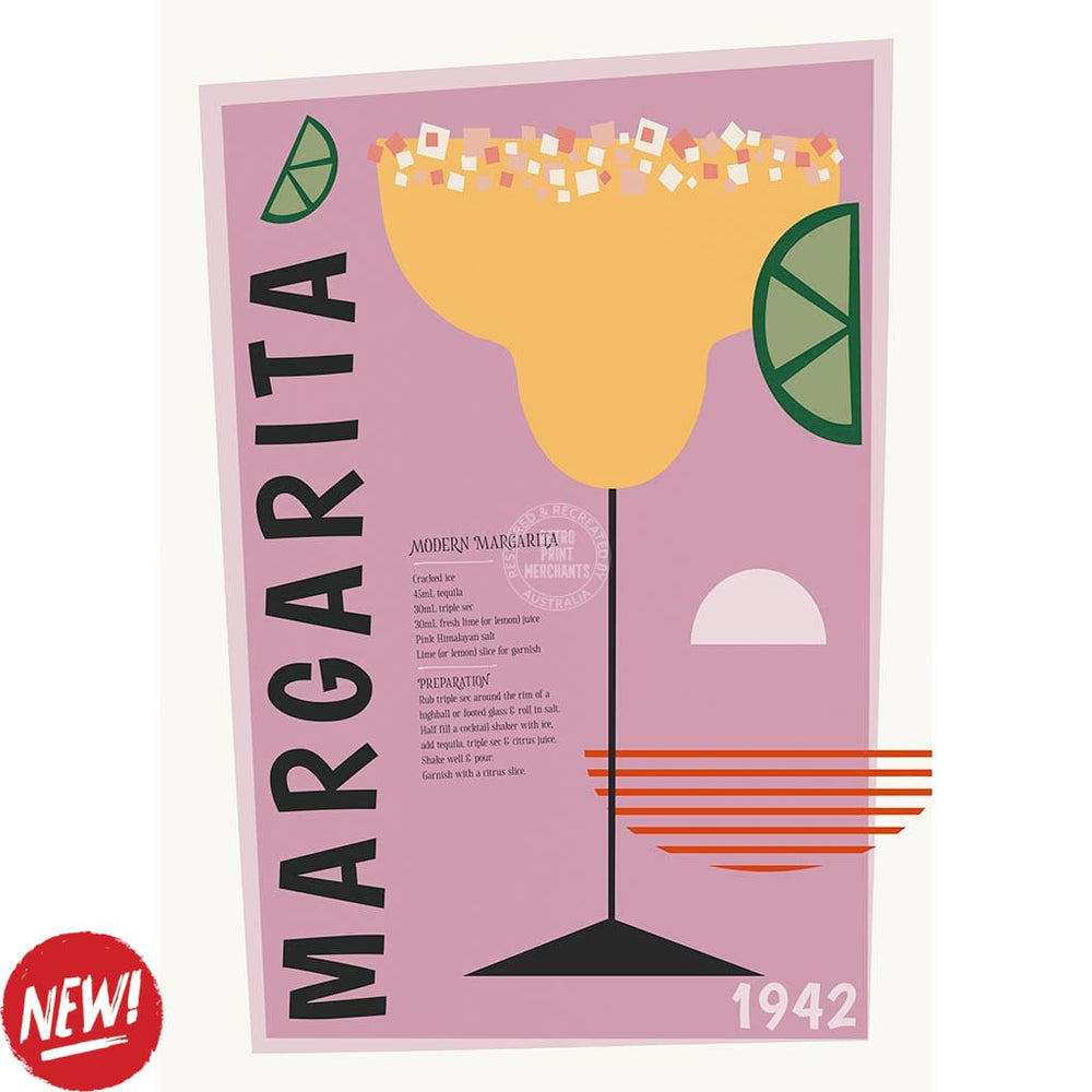 Margarita Cocktail | Worldwide Print Art