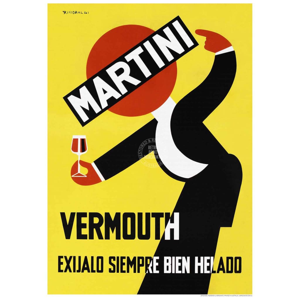 Martini | Spain Print Art