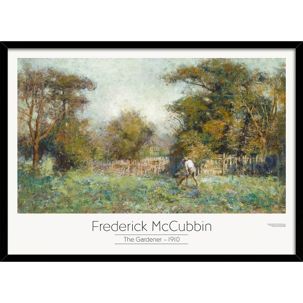 Mccubbin The Gardener | Australia Print Art