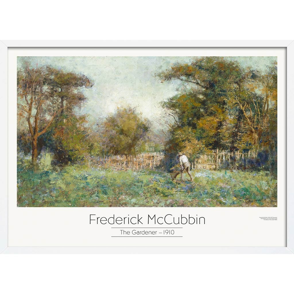 Mccubbin The Gardener | Australia Print Art