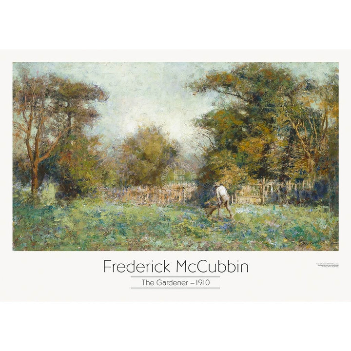 Mccubbin The Gardener | Australia Print Art