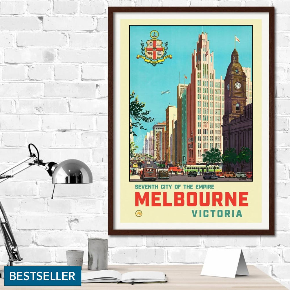 Melbourne 1940 | Australia Print Art