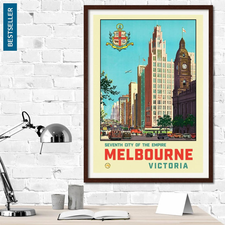 Melbourne 1940 | Australia Print Art
