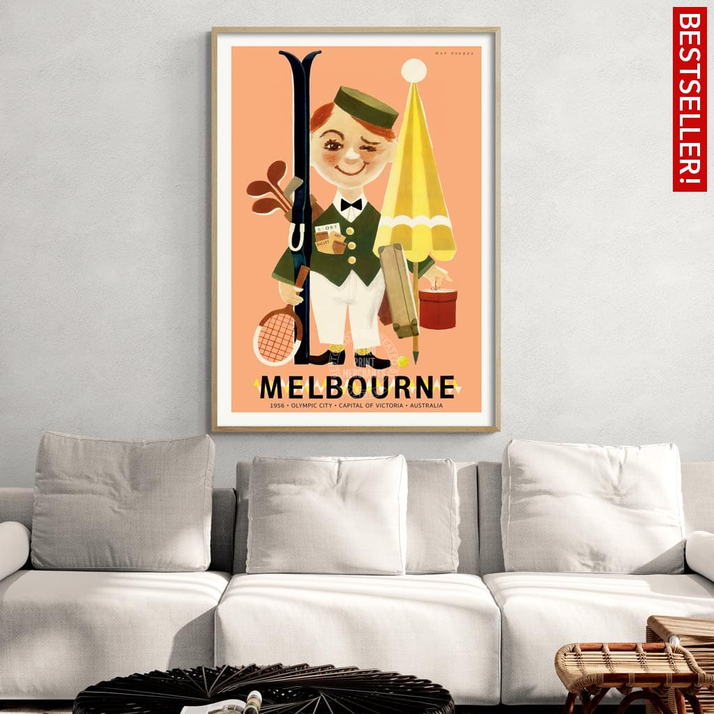 Melbourne 1956 Olympics | Australia Print Art