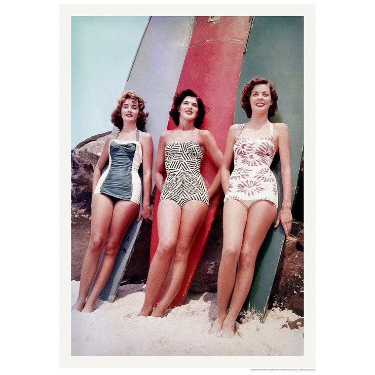 Miss Pacific 1952 | Australia 422Mm X 295Mm 16.6 11.6 A3 / Unframed Print Art