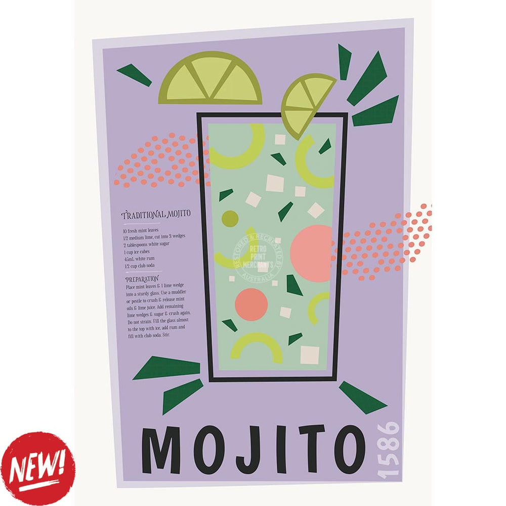 Mojito Cocktail | Worldwide Print Art