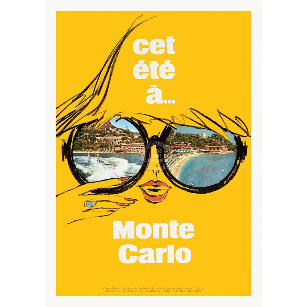 Monte Carlo | France Print Art