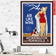 Mornington Peninsula Air Like Wine | Australia Print Art