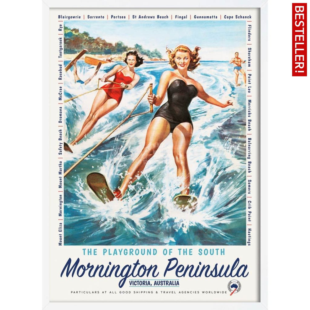 Mornington Peninsula: The Playground Of South | Australia 422Mm X 295Mm 16.6 11.6 A3 / White Print