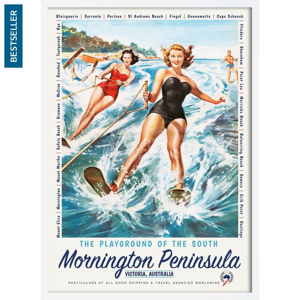 Mornington Peninsula: The Playground Of South | Australia 422Mm X 295Mm 16.6 11.6 A3 / White Print