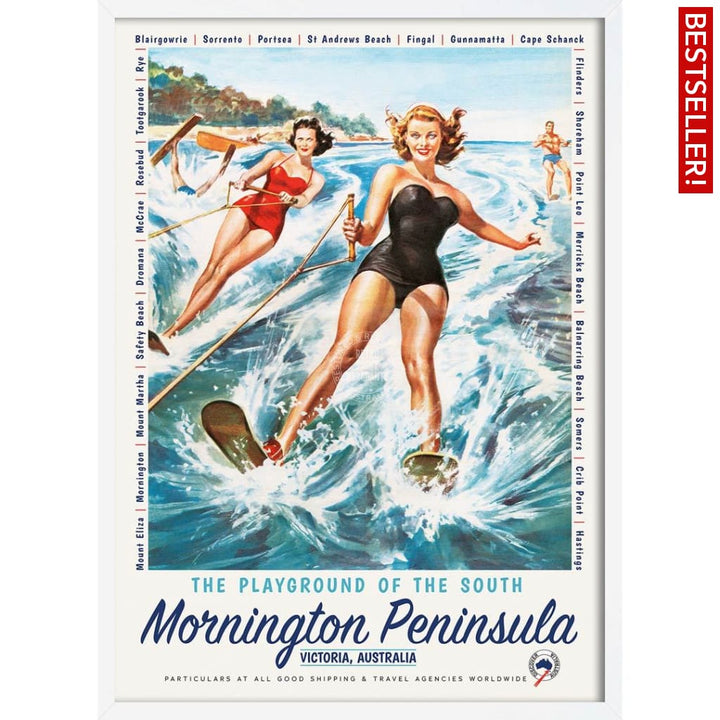 Mornington Peninsula: The Playground Of South | Australia 422Mm X 295Mm 16.6 11.6 A3 / White Print