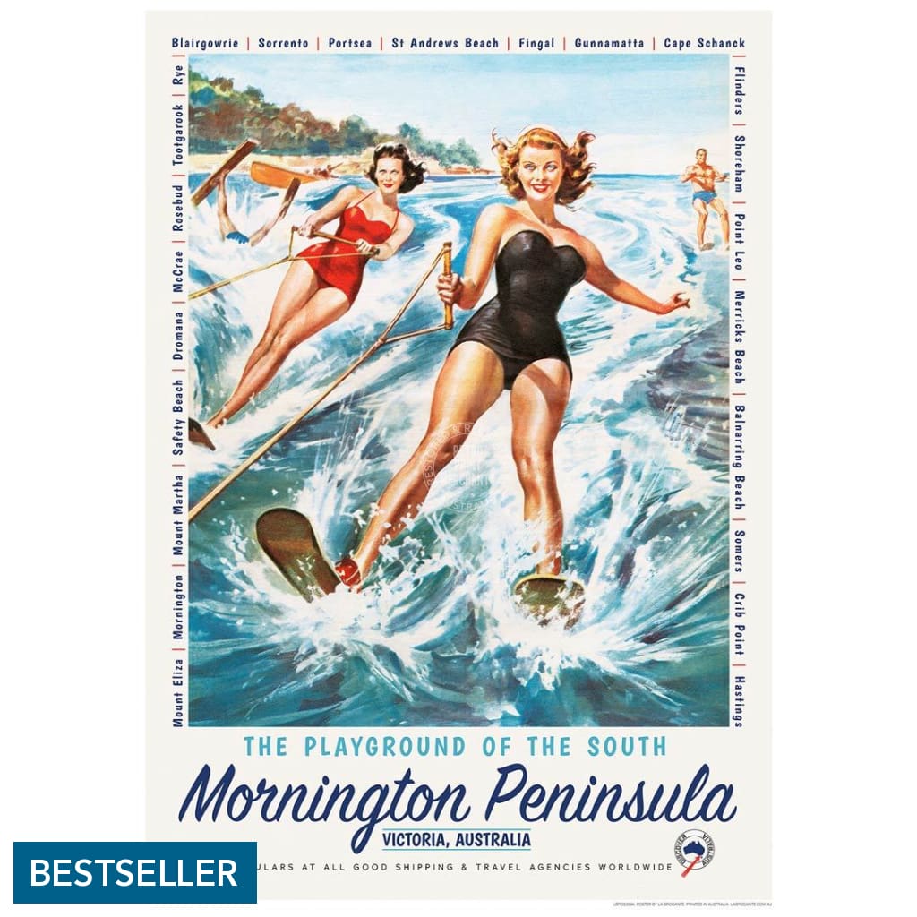 Mornington Peninsula: The Playground Of South | Australia 422Mm X 295Mm 16.6 11.6 A3 / Unframed