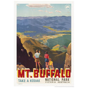 Mt Buffalo | Australia 422Mm X 295Mm 16.6 11.6 A3 / Unframed Print Art