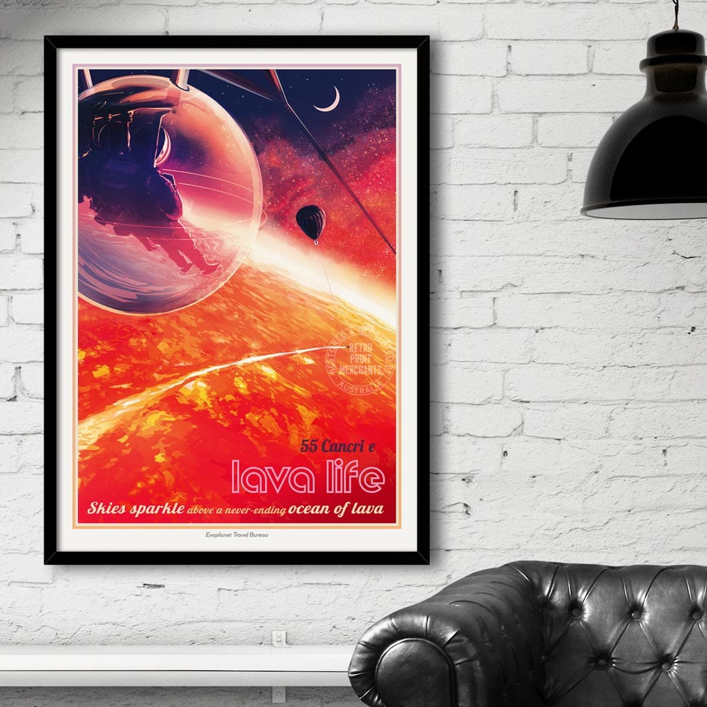 Nasa 55 Cancri E | Usa Print Art