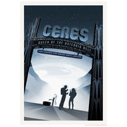 Nasa Ceres | Usa 422Mm X 295Mm 16.6 11.6 A3 / Unframed Print Art