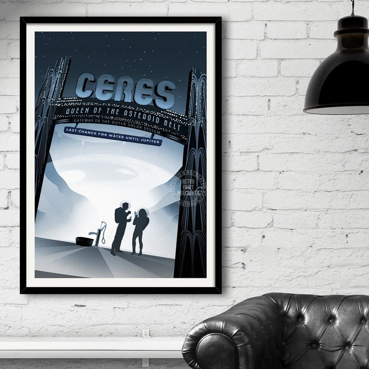 Nasa Ceres | Usa Print Art