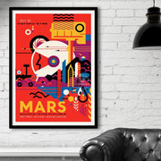 Nasa Mars Tours | Usa Print Art