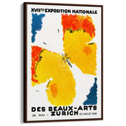National Exhibition Of Fine Arts 1928 | Switzerland A3 297 X 420Mm 11.7 16.5 Inches / Canvas