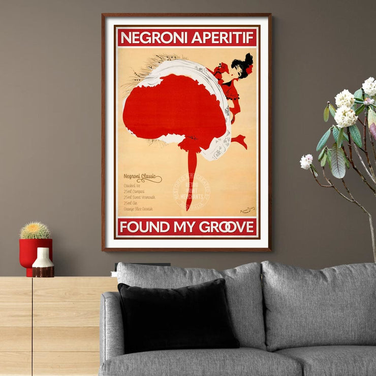 Negroni Aperitif | Worldwide Print Art
