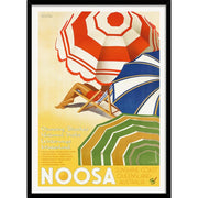 Noosa | Australia A3 297 X 420Mm 11.7 16.5 Inches / Framed Print - Black Timber Art