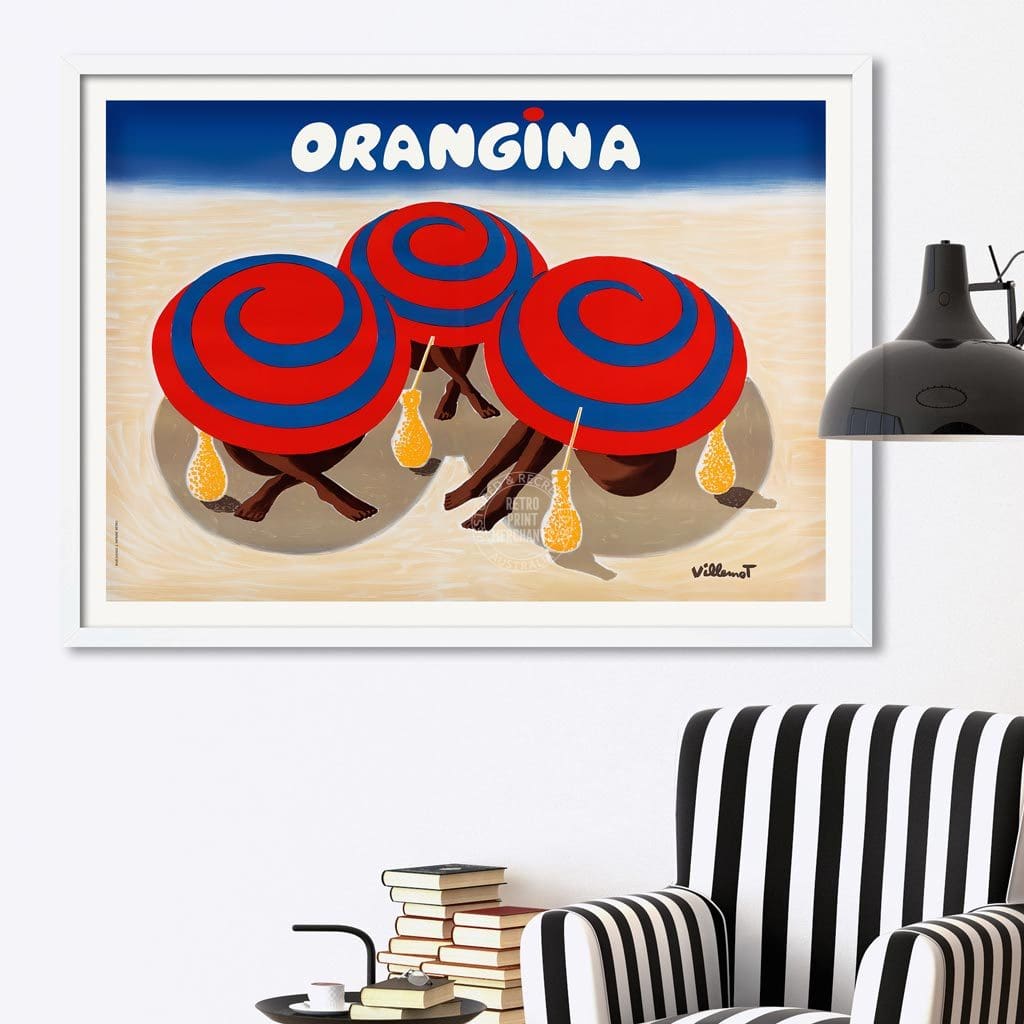 Orangina 1980S | France Print Art