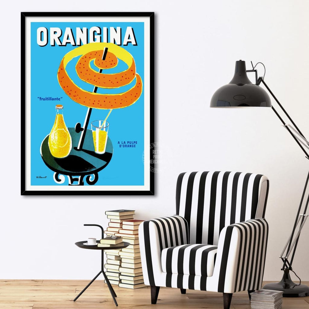 Orangina Fruitillante | France Print Art