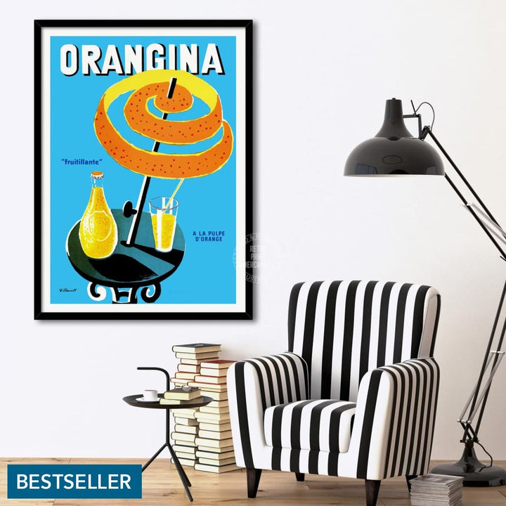 Orangina Fruitillante | France Print Art