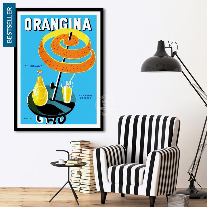 Orangina Fruitillante | France Print Art