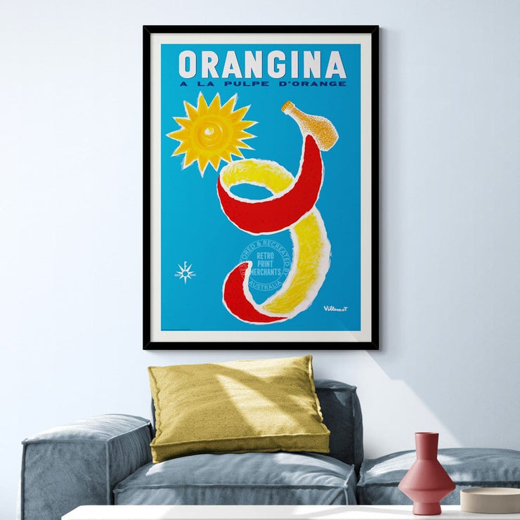 Orangina Sun 1965 | France Print Art