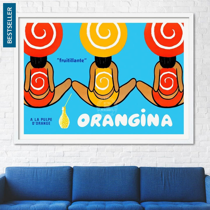 Orangina Triplets | France Print Art
