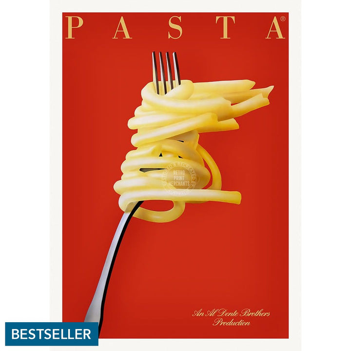 Pasta Al Dente | France A3 297 X 420Mm 11.7 16.5 Inches / Unframed Print Art