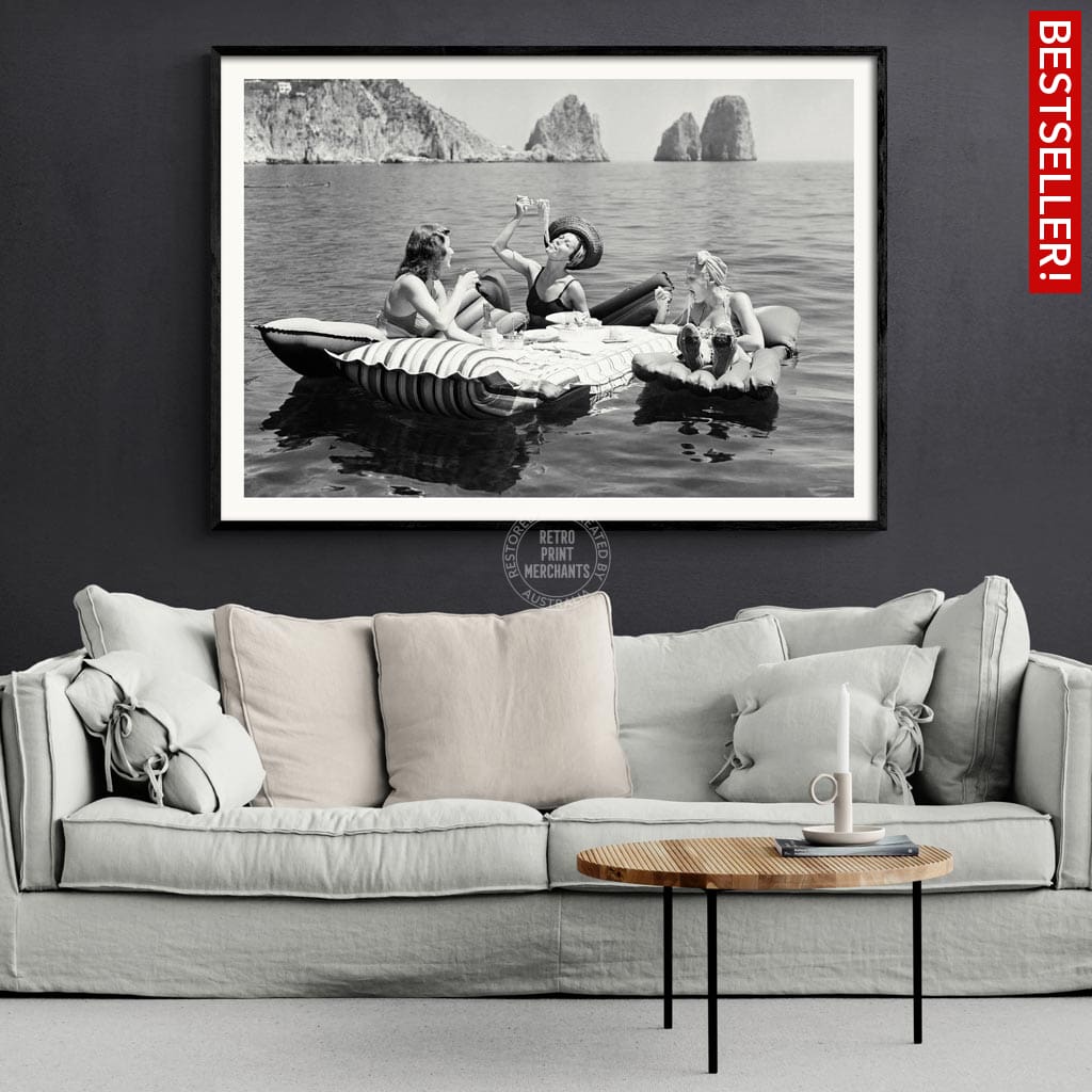 Pasta Off Capri | Italy Print Art