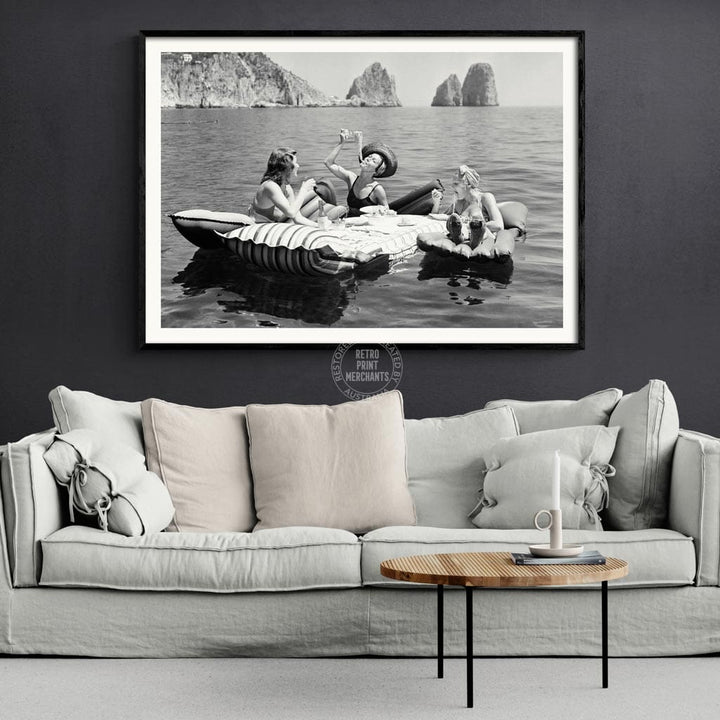 Pasta Off Capri | Italy Print Art