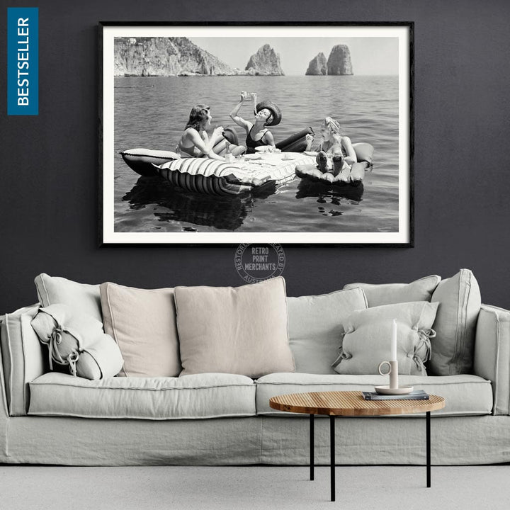 Pasta Off Capri | Italy Print Art