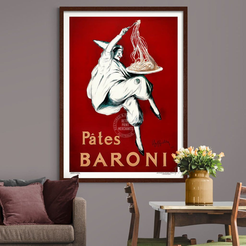 Pâtes Baroni Pasta | France Print Art