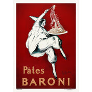 Pâtes Baroni Pasta | France A3 297 X 420Mm 11.7 16.5 Inches / Unframed Print Art