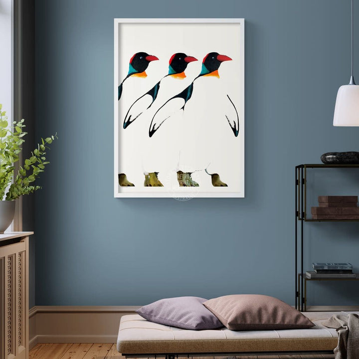 Penguin Parade | Poland Print Art