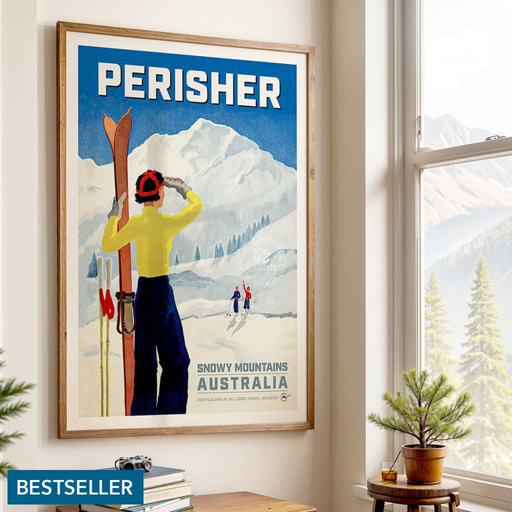 PERISHER SNOWY MOUNTAINS | AUSTRALIA Print Art